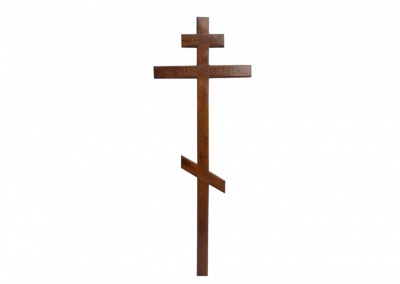 Крест намогильный дубовый "Вечная память" КДД-07